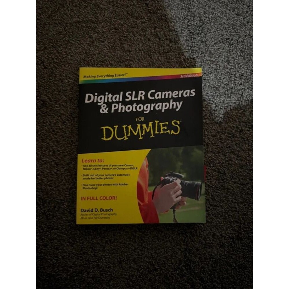 Digital SLR Cameras for Dummies